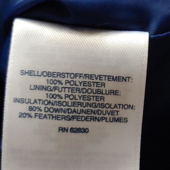 Land's End Polka Dot Down Puffer Vest NWOT - Picture 5 of 5